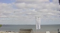 Archiv Foto Webcam Scharbeutz Strand: Blick vom Restaurant Capolino 11:00