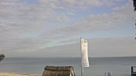 Archiv Foto Webcam Scharbeutz Strand: Blick vom Restaurant Capolino 10:00