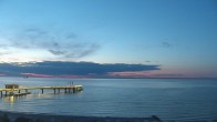 Archiv Foto Webcam Scharbeutz: Lübecker Bucht 22:00