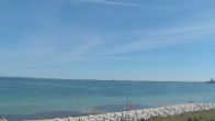 Archiv Foto Webcam Scharbeutz: Lübecker Bucht 13:00