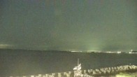 Archiv Foto Webcam Scharbeutz: Lübecker Bucht 23:00