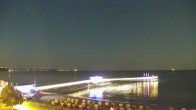 Archived image Webcam Scharbeutz: Bay of Lübeck 23:00