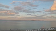 Archiv Foto Webcam Scharbeutz: Lübecker Bucht 19:00