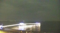 Archived image Webcam Scharbeutz: Bay of Lübeck 01:00