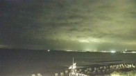 Archiv Foto Webcam Scharbeutz: Lübecker Bucht 23:00