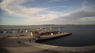 Archiv Foto Webcam Stralsund am Yachthafen 17:00