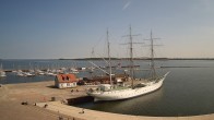 Archiv Foto Webcam Stralsund am Yachthafen 09:00