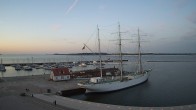 Archived image Webcam Stralsund at the yacht harbour 19:00