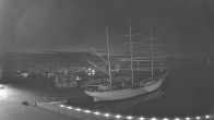 Archiv Foto Webcam Stralsund am Yachthafen 01:00