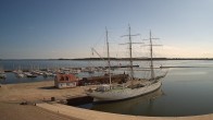 Archiv Foto Webcam Stralsund am Yachthafen 07:00