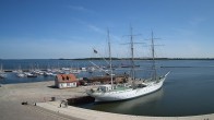 Archiv Foto Webcam Stralsund am Yachthafen 09:00