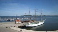 Archiv Foto Webcam Stralsund am Yachthafen 11:00