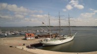 Archiv Foto Webcam Stralsund am Yachthafen 09:00