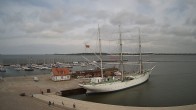 Archiv Foto Webcam Stralsund am Yachthafen 13:00