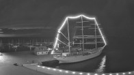 Archiv Foto Webcam Stralsund am Yachthafen 21:00