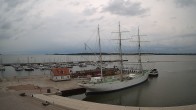 Archiv Foto Webcam Stralsund am Yachthafen 17:00
