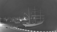 Archiv Foto Webcam Stralsund am Yachthafen 23:00