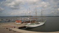 Archiv Foto Webcam Stralsund am Yachthafen 13:00