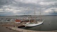 Archiv Foto Webcam Stralsund am Yachthafen 19:00