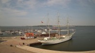 Archiv Foto Webcam Stralsund am Yachthafen 15:00