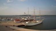 Archiv Foto Webcam Stralsund am Yachthafen 17:00