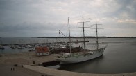 Archiv Foto Webcam Stralsund am Yachthafen 19:00