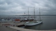 Archived image Webcam Stralsund at the yacht harbour 03:00