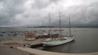 Archived image Webcam Stralsund at the yacht harbour 05:00