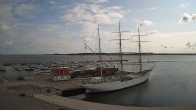 Archiv Foto Webcam Stralsund am Yachthafen 07:00