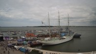 Archiv Foto Webcam Stralsund am Yachthafen 13:00