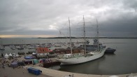 Archiv Foto Webcam Stralsund am Yachthafen 19:00