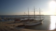 Archiv Foto Webcam Stralsund am Yachthafen 06:00