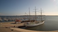 Archiv Foto Webcam Stralsund am Yachthafen 07:00