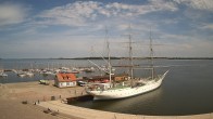 Archiv Foto Webcam Stralsund am Yachthafen 11:00