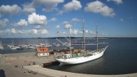 Archiv Foto Webcam Stralsund am Yachthafen 10:00