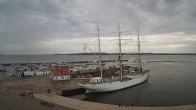 Archiv Foto Webcam Stralsund am Yachthafen 08:00