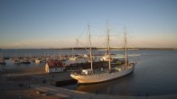 Archiv Foto Webcam Stralsund am Yachthafen 17:00