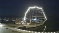 Archiv Foto Webcam Stralsund am Yachthafen 19:00