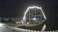Archiv Foto Webcam Stralsund am Yachthafen 21:00