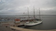 Archiv Foto Webcam Stralsund am Yachthafen 09:00