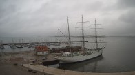 Archiv Foto Webcam Stralsund am Yachthafen 08:00