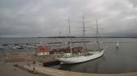 Archiv Foto Webcam Stralsund am Yachthafen 09:00