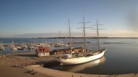Archiv Foto Webcam Stralsund am Yachthafen 08:00