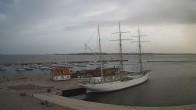 Archiv Foto Webcam Stralsund am Yachthafen 07:00