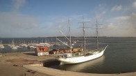 Archiv Foto Webcam Stralsund am Yachthafen 09:00