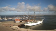 Archiv Foto Webcam Stralsund am Yachthafen 11:00