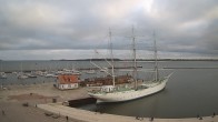 Archiv Foto Webcam Stralsund am Yachthafen 07:00