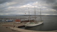 Archiv Foto Webcam Stralsund am Yachthafen 15:00