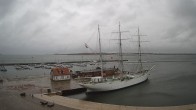 Archiv Foto Webcam Stralsund am Yachthafen 09:00