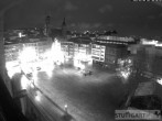 Archived image Webcam Stuttgart at the Market Square 22:00